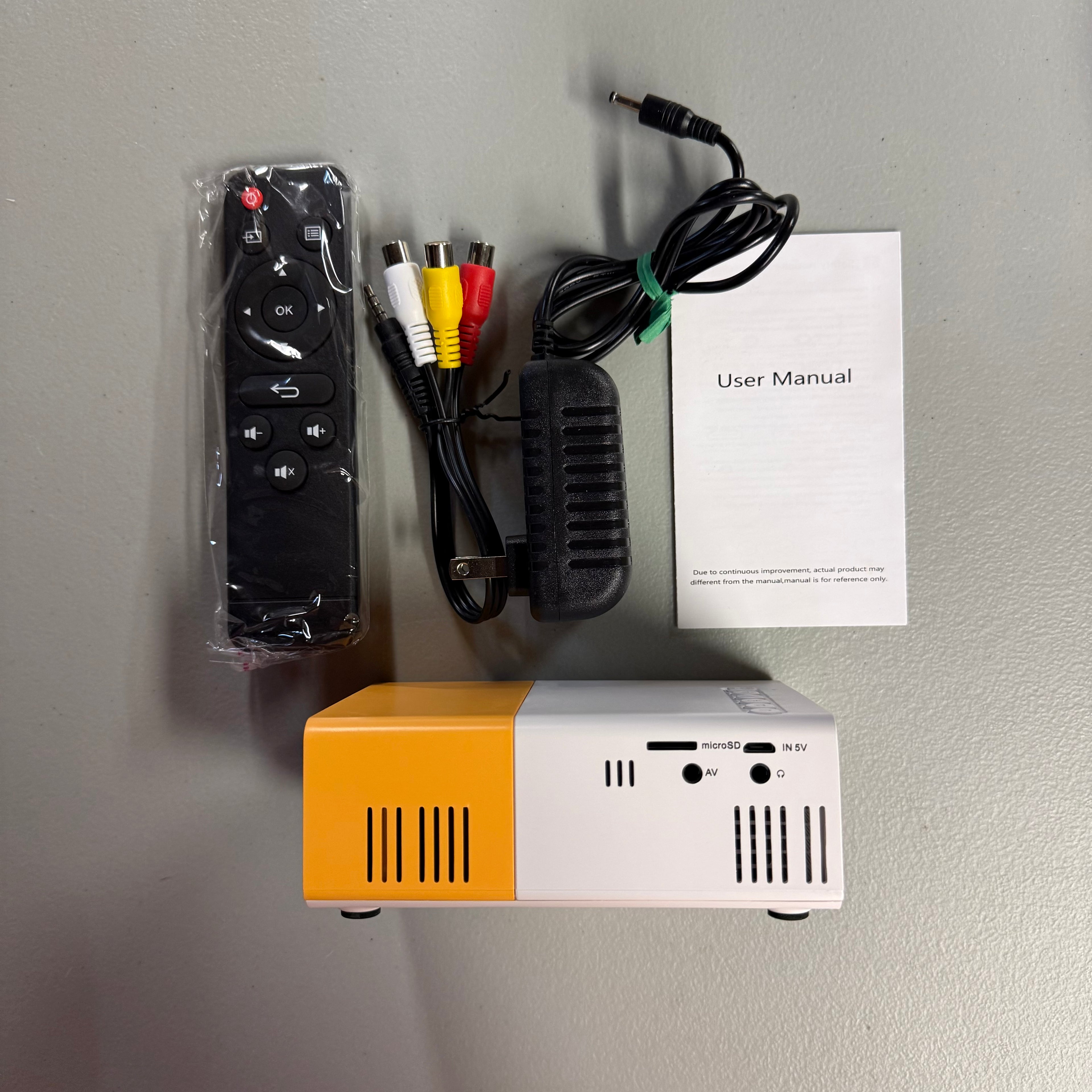 Mini LED Projector YG300 - Portable Home Theater (Open Box Like New)