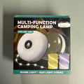 Multi-Function Camping Lamp with RGB Light String & Power Bank - HL-986 (Open Box, Like New)