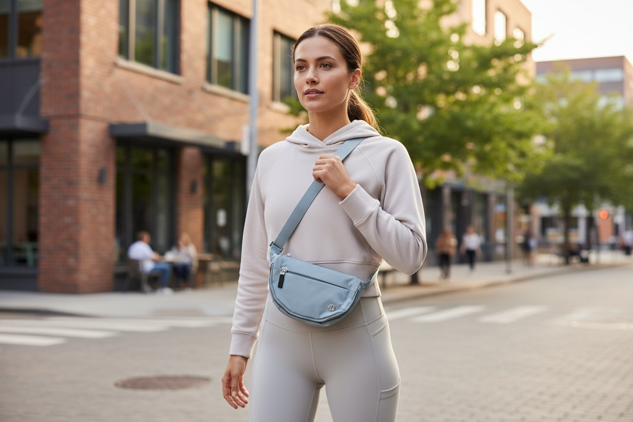 Lululemon Everywhere Belt Bag - Gray/Silver