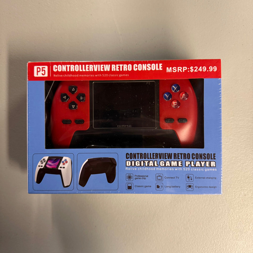 P5 ControllerView Retro Console - Digital Game Player
