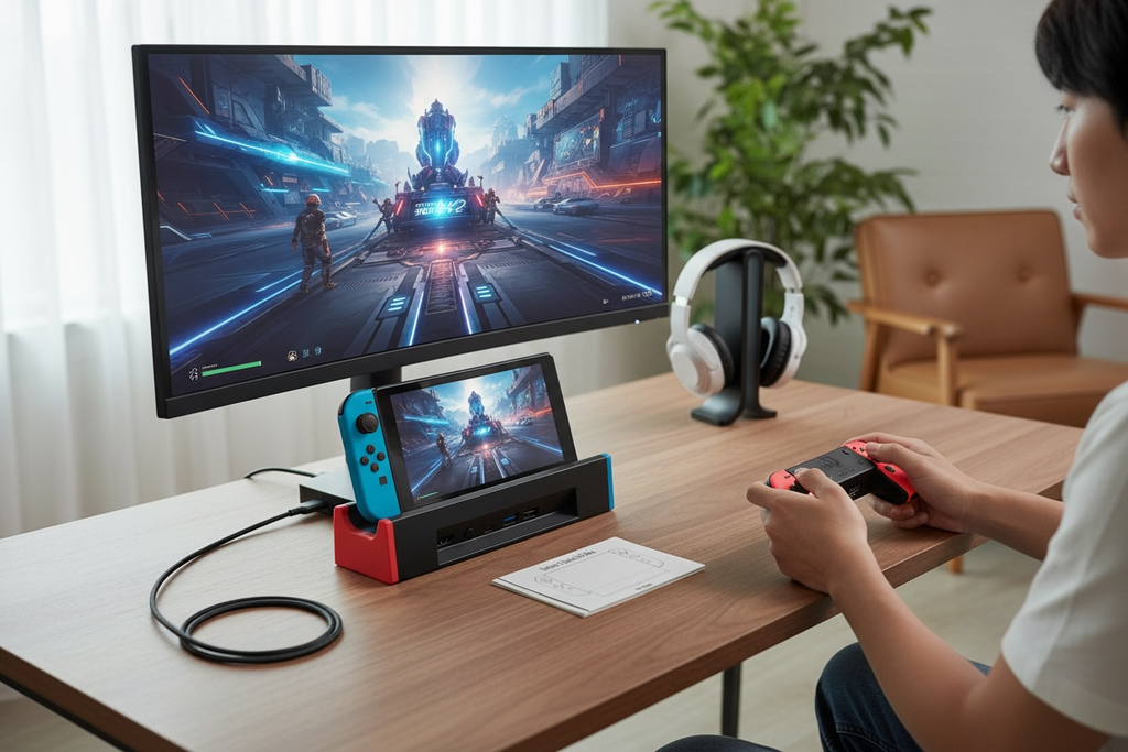 Nintendo Switch 2 Dock S3 Max - Docking Station with HDMI & USB Ports - Open Box Like New