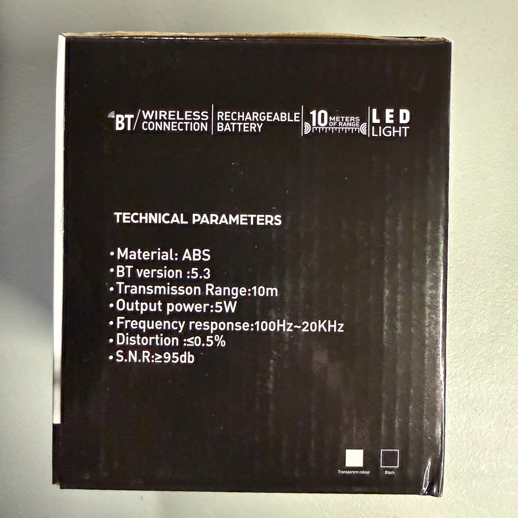 Big Diamond Smart LED Bluetooth Speaker - Open Box Like New