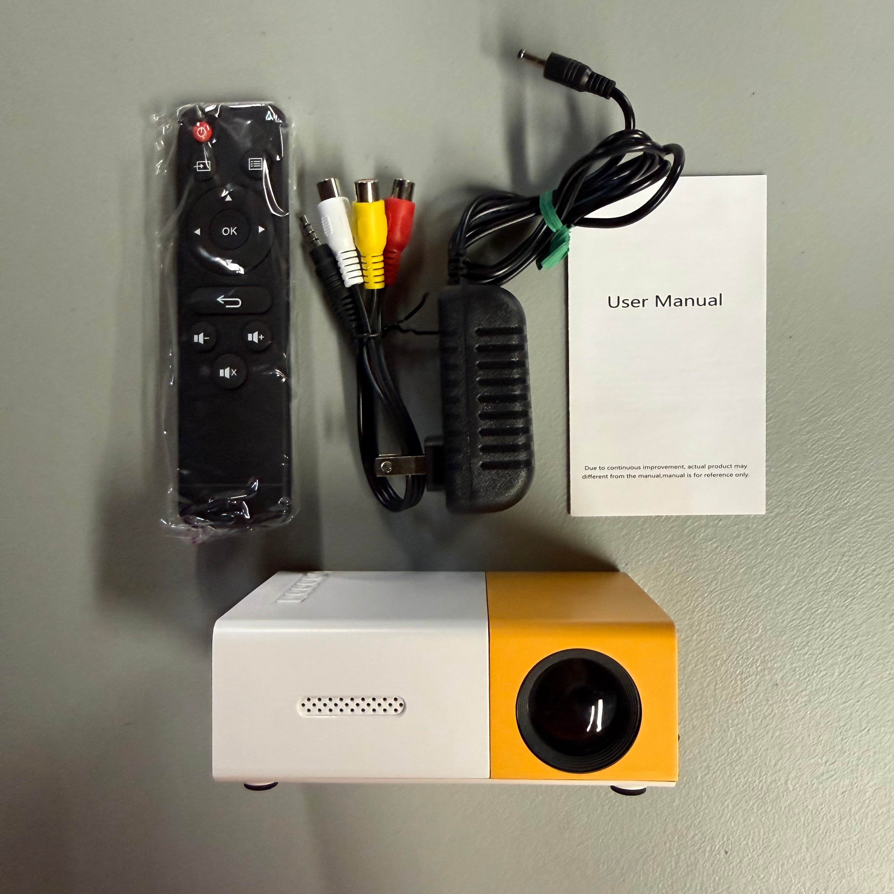 Mini LED Projector YG300 - Portable Home Theater (Open Box Like New)