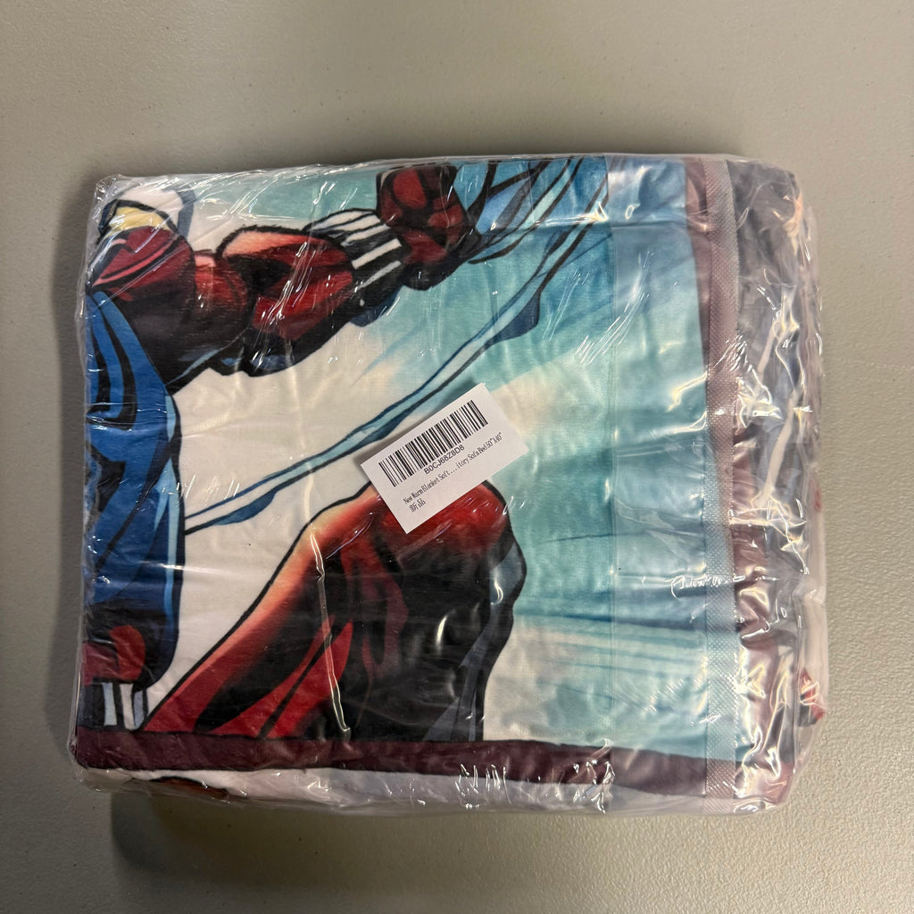 Spider-Man Throw Blanket - Multicolor (New)