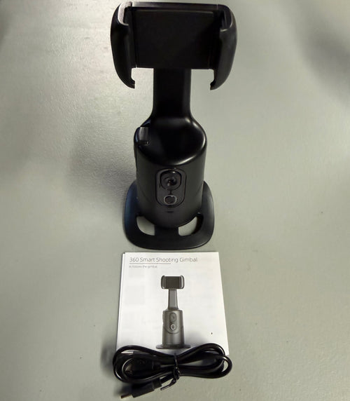 360° Smart Shooting Gimbal Q12 - AI Face Tracking (Open Box Like New)