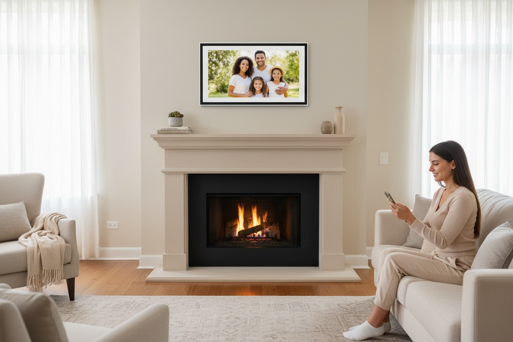 Photo Club 9.7-inch 2K WiFi Digital Photo Frame with Touch Screen (New)