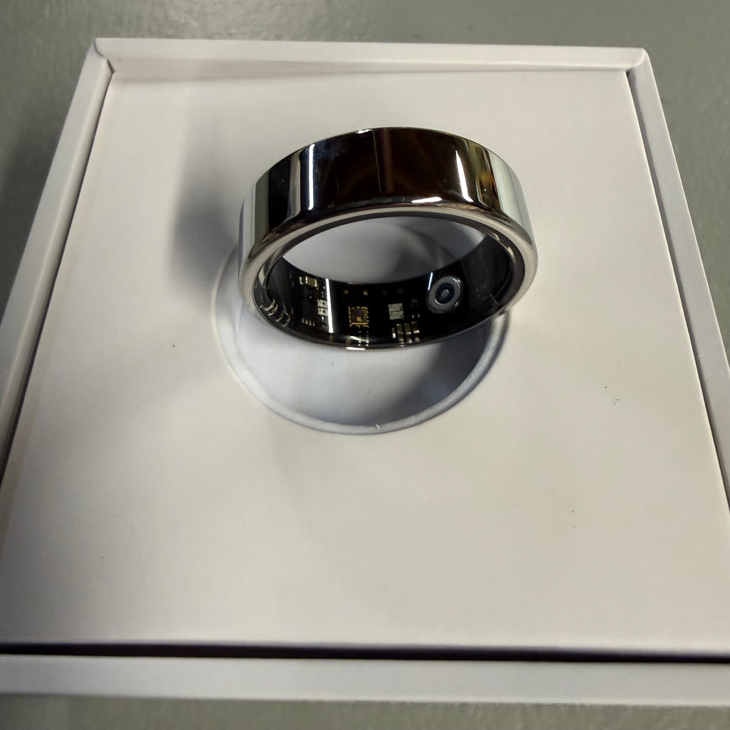 BAMBOQINN Smart Ring R02 - Stainless Steel Wearable Tech - Size 12