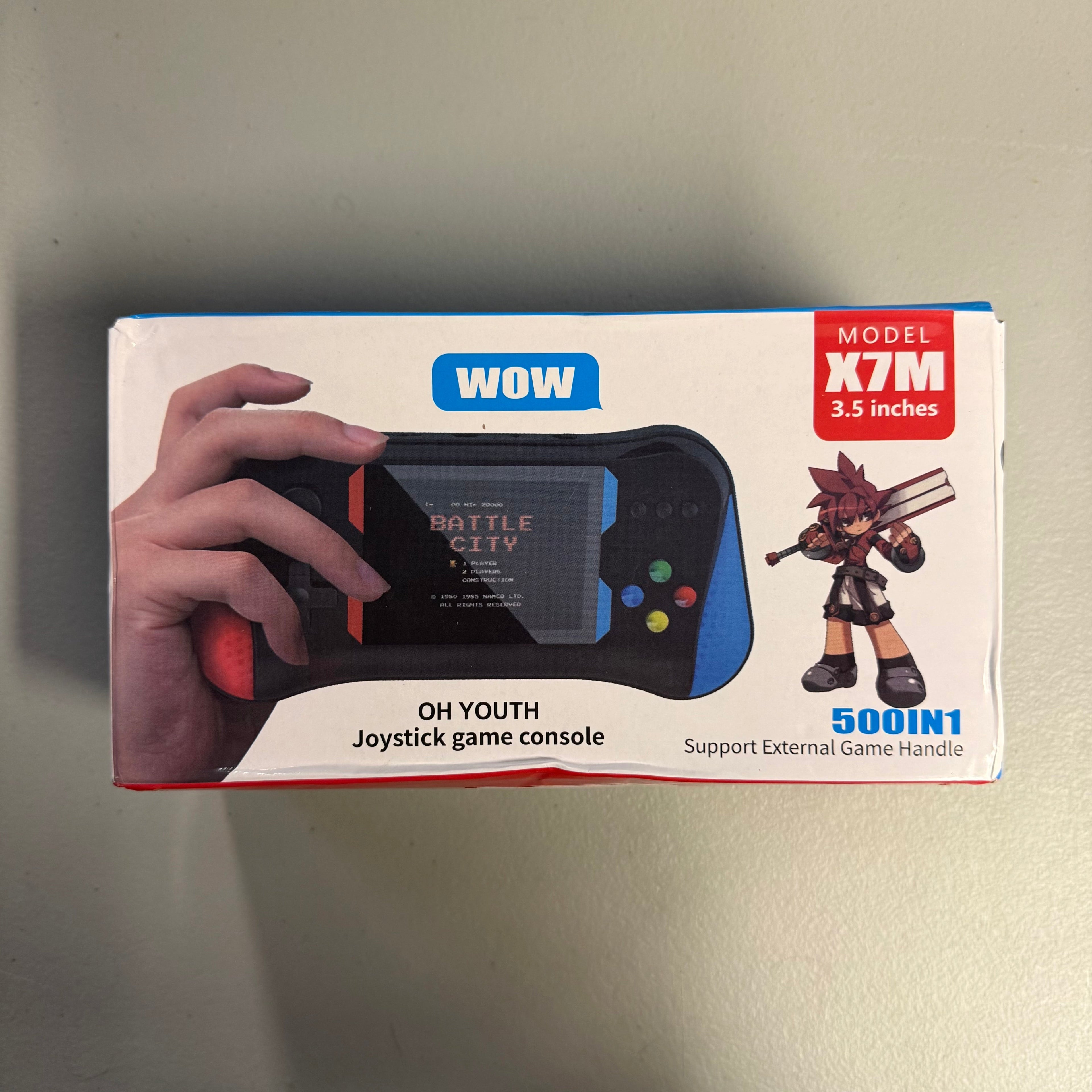 X7M Handheld Game Console 500-in-1 - Open Box Like New