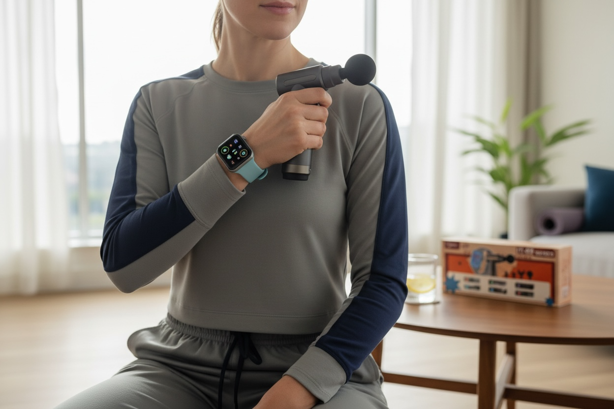 Okpu IT-69 Series Massage Gun with Smart Watch - Brand New Sealed