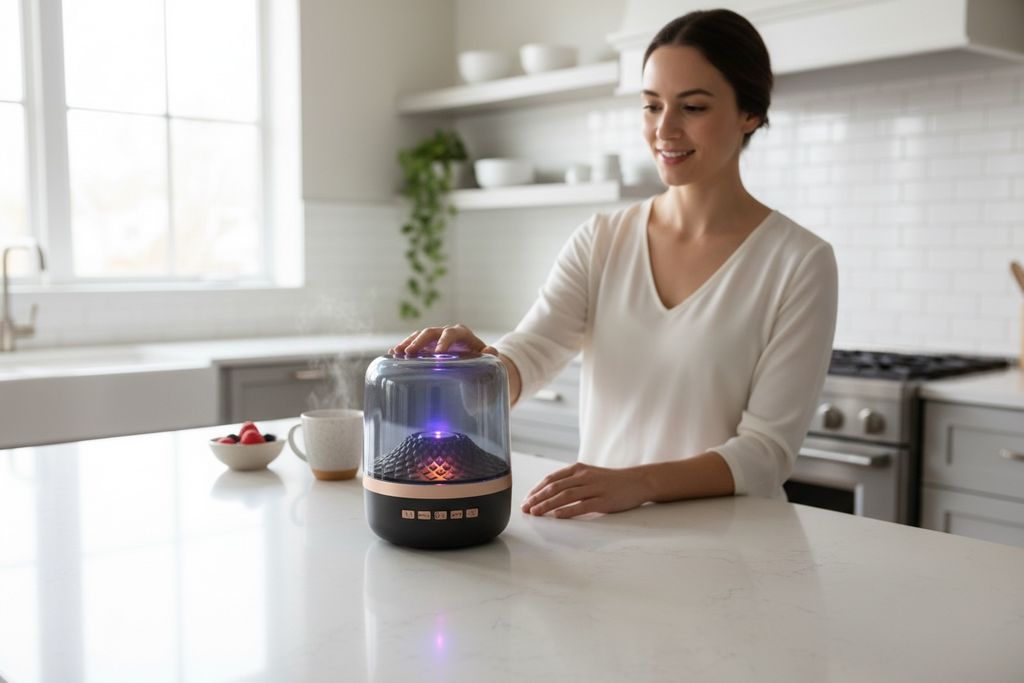 Big Diamond Smart LED Bluetooth Speaker - Open Box Like New