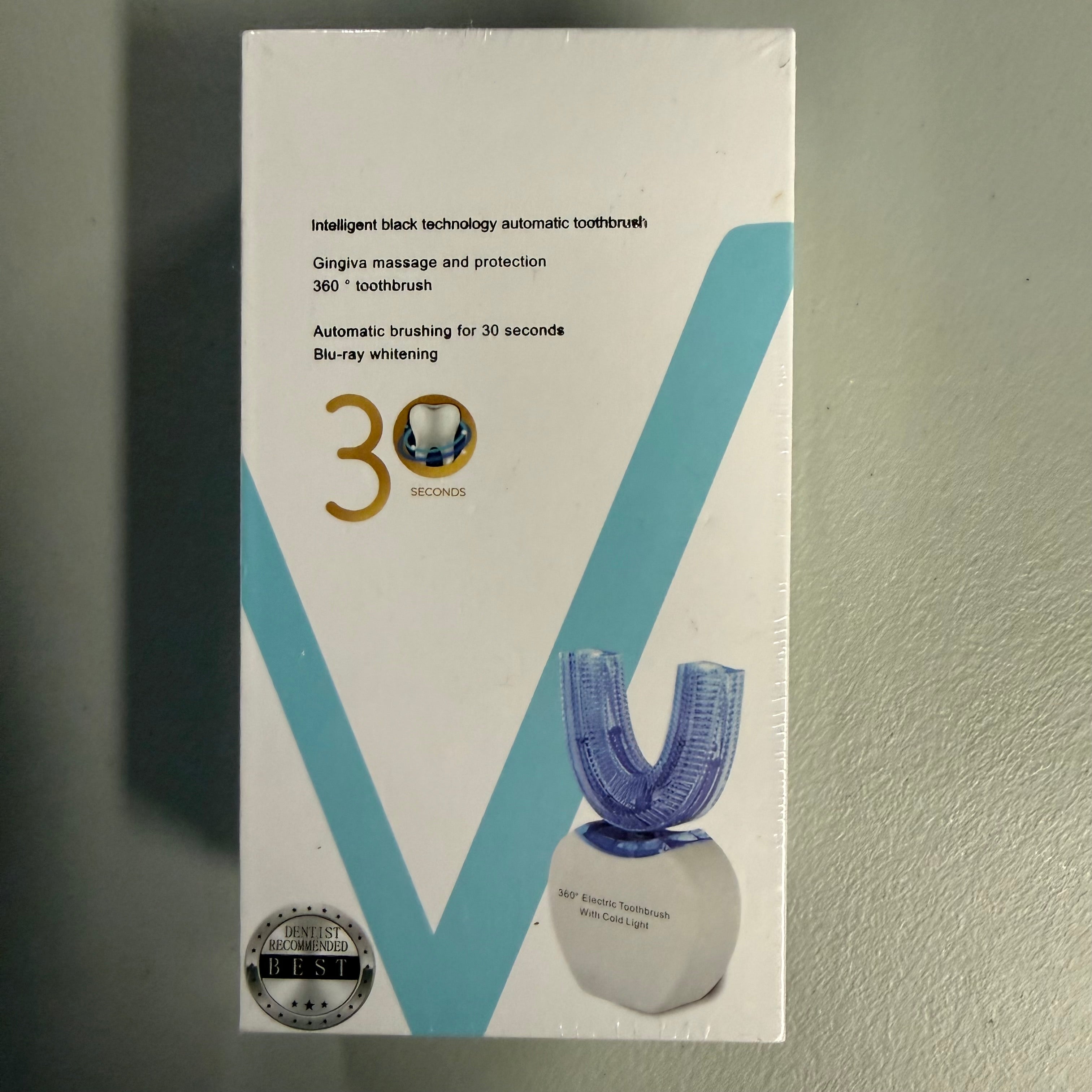 AI Intelligent 360° Automatic Electric Toothbrush with Whitening Kit - Brand New Sealed