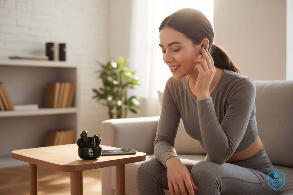 IAMJOY CT28 AI Language Translator Wireless Earbuds (New Sealed)