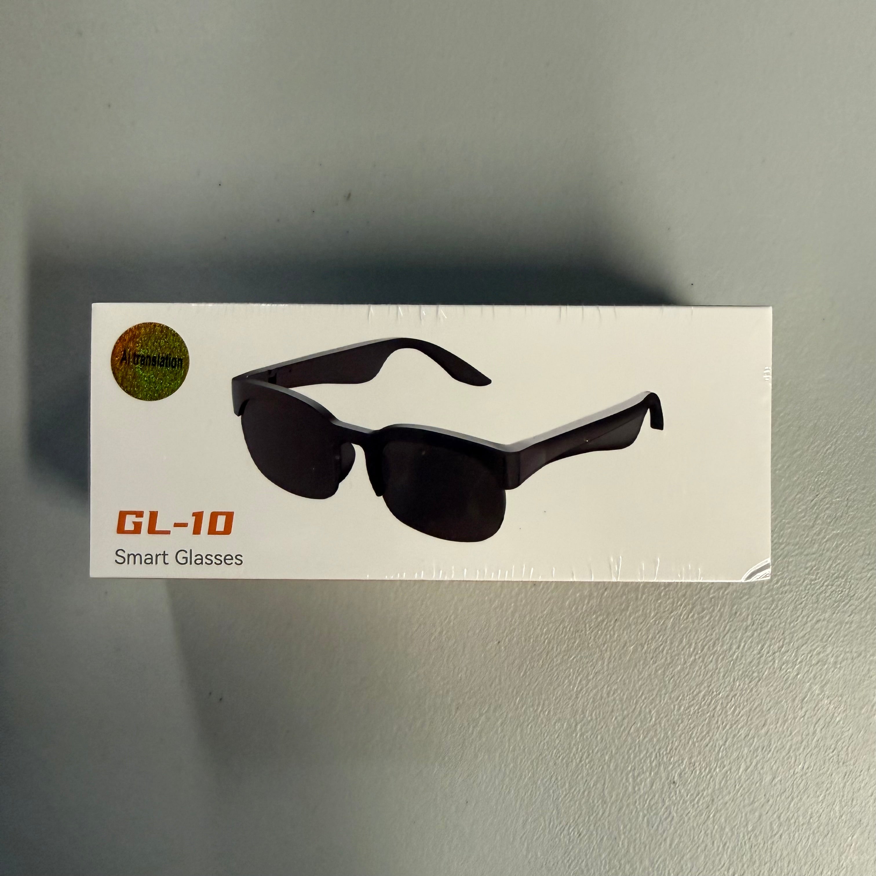 GL-10 Smart Glasses Wireless Audio Sunglasses with Smart Touch Control (New, Sealed)