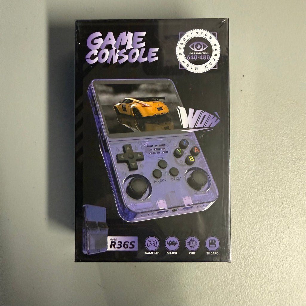 R36S Retro Handheld Game Console - Portable Gaming System with 3.5" IPS Display