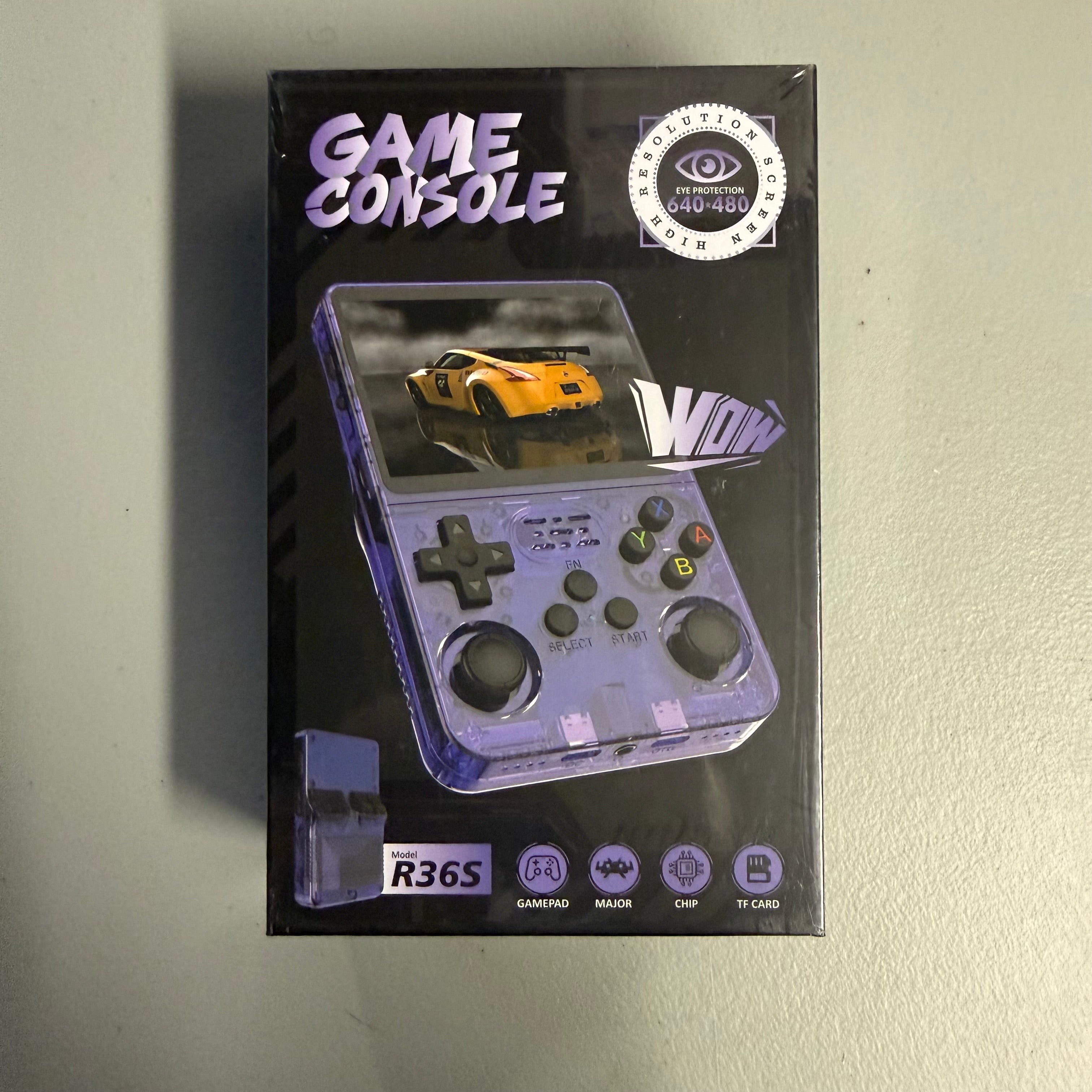R36S Retro Handheld Game Console - Portable Gaming System with 3.5" IPS Display