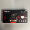 C900 Ultra 3 Smartwatch - 2.19" Infinite Display with Heart Rate Monitor (New)