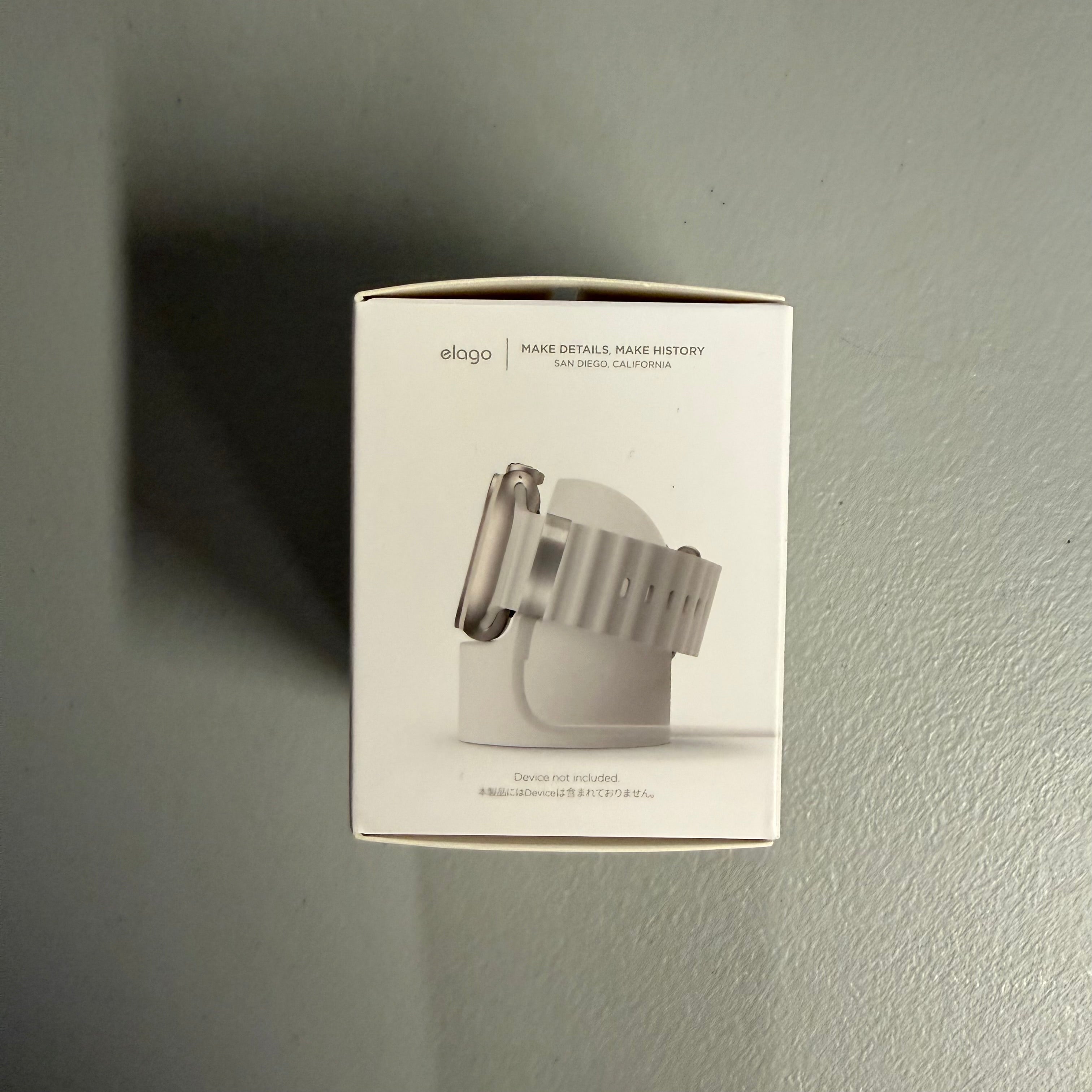 Elago W2 Stand Apple Watch Charging Station - White (Open Box Like New)