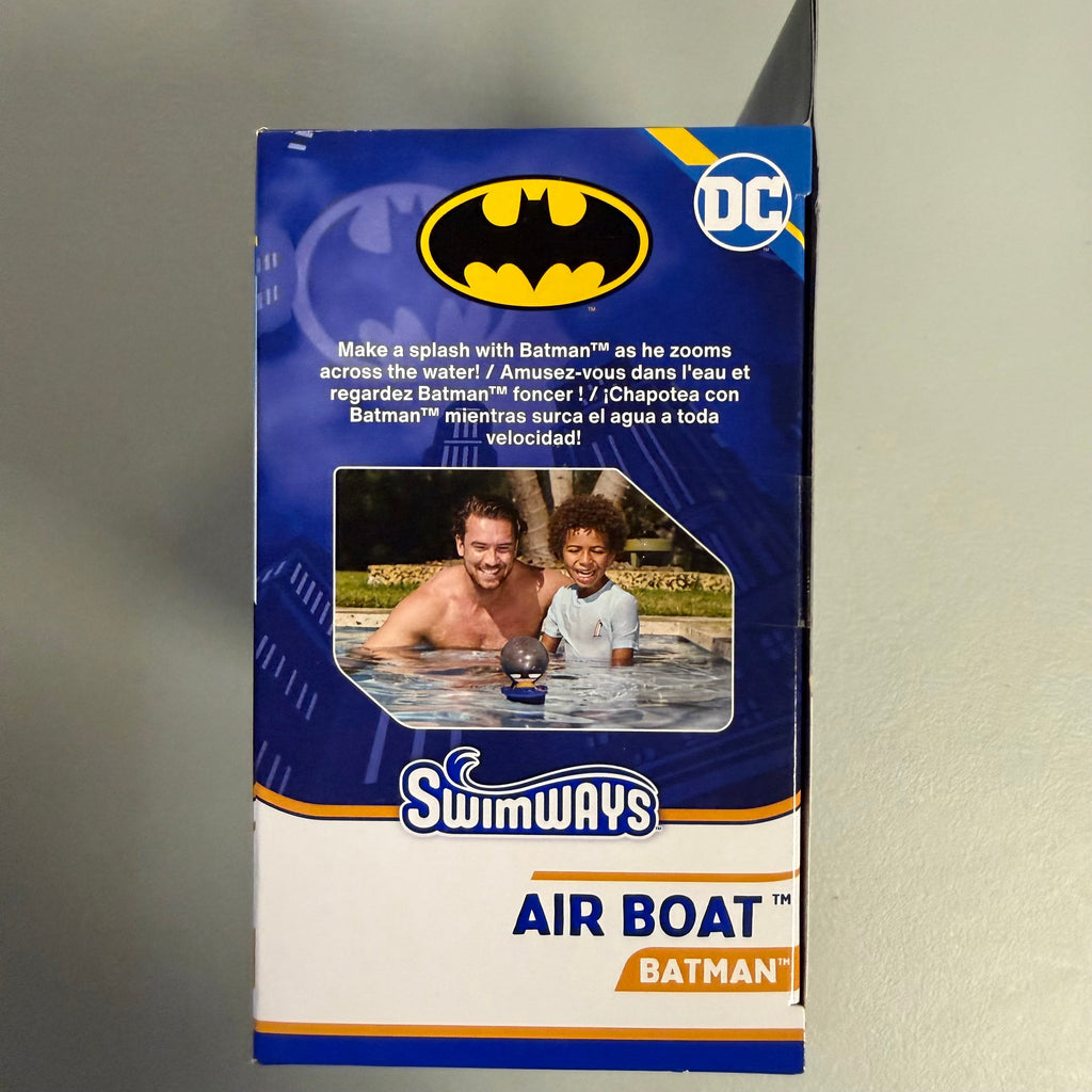DC Batman SwimWays Air Boat - Pool Toy