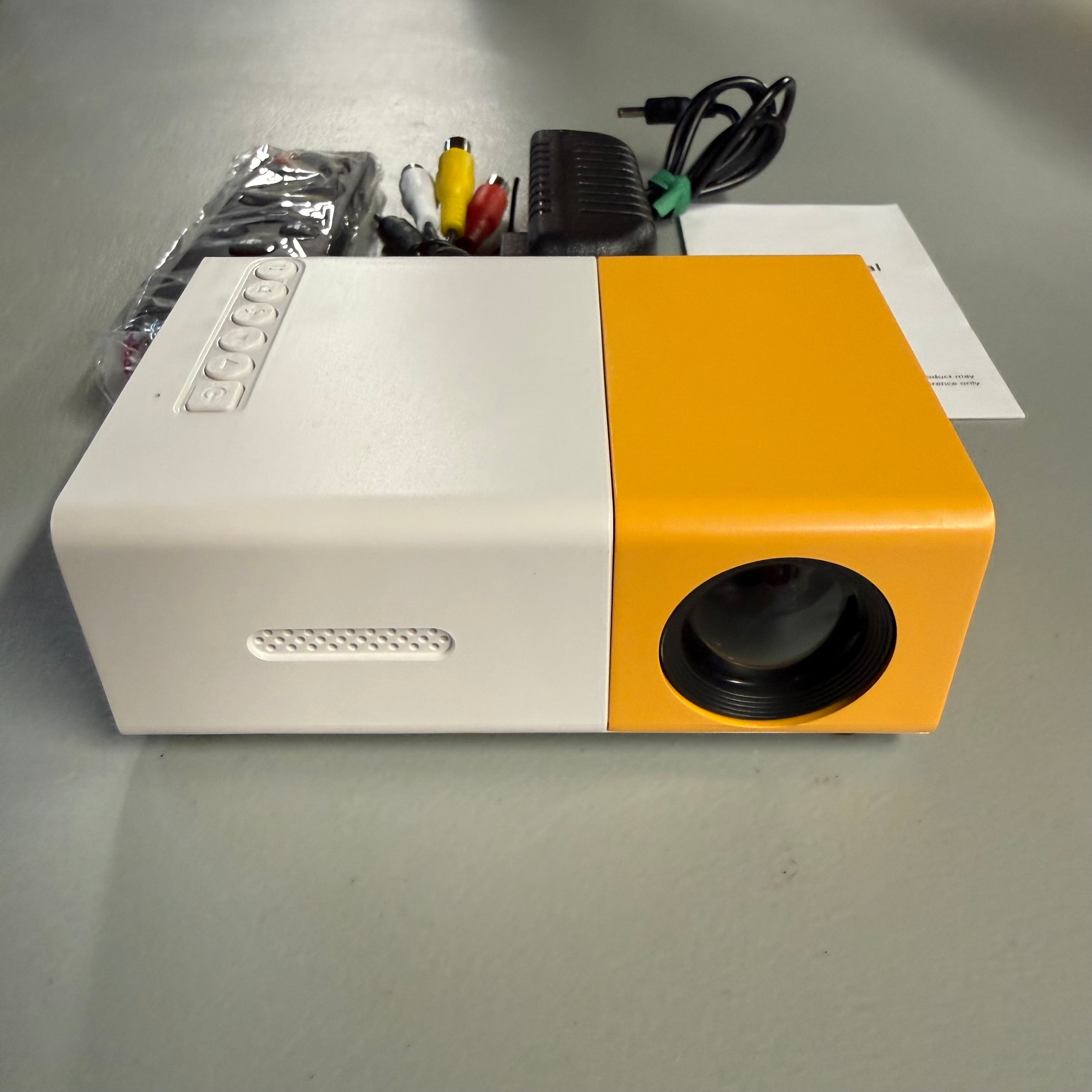 Mini LED Projector YG300 - Portable Home Theater (Open Box Like New)