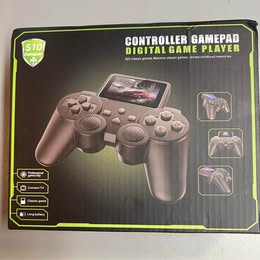 Controller Gamepad Digital Game Player - Retro Handheld Gaming Console with Built-in Games