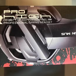 RUN MUS K2 PRO Gaming Headset - Professional Surround Sound Headphones with Mic