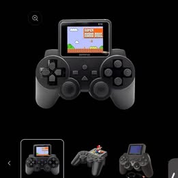 Controller Gamepad Digital Game Player - Retro Handheld Gaming Console with Built-in Games