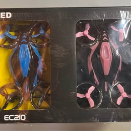 EC210 2-in-1 Drone - Headless Mode, 3-Speed, Circle Fly & Brilliant Light