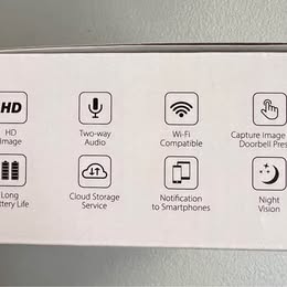 Mini Doorbell - Smart WiFi Video Doorbell Camera with HD, Two-Way Audio & Night Vision
