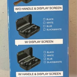 F9 True Wireless Earbuds - TWS Bluetooth Earbuds with Power Bank & Digital Display