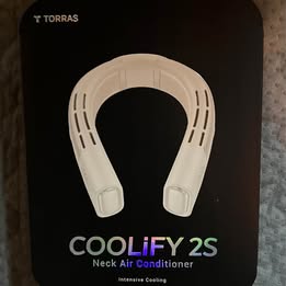 TORRAS COOLIFY 2S Neck Air Conditioner - Wearable Personal Cooling Device with Intensive Cooling