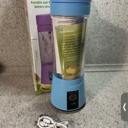 Portable Rechargeable Juice Blender - 380ml USB Rechargeable Smoothie Maker