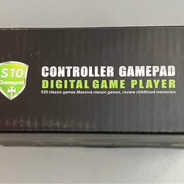 Controller Gamepad Digital Game Player - Retro Handheld Gaming Console with Built-in Games