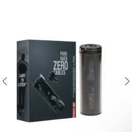 Pure Bass Zero Cables - True Wireless Earbuds with Charging Case
