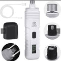 PAPIFEED Electric Pet Nail Grinder - 3-Speed Rechargeable Dog & Cat Nail Trimmer with LCD Display