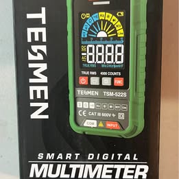 TEMEN Smart Digital Multimeter - TSM-822S Auto-Ranging Multimeter with Data Hold & NCV