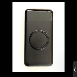 Wireless Power Bank - 10000mAh Portable Charger with Digital Display & Qi Wireless Charging