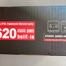 Mini Game Anniversary Edition - Retro Gaming Console with 620 Built-in Classic Games