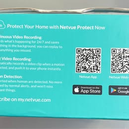 Netvue Vigil Outdoor WiFi Security Camera - 1080P HD Wireless IP Camera with Night Vision