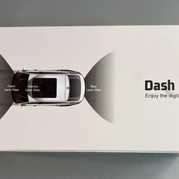 Dual Lens Dash Camera - 2.7" HD 1296P Front & Rear Car DVR with Night Vision & G-Sensor