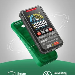 TEMEN Smart Digital Multimeter - TSM-822S Auto-Ranging Multimeter with Data Hold & NCV