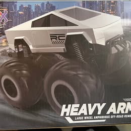 Heavy Armor Monster Truck - Large Wheel Armored Off-Road RC Vehicle
