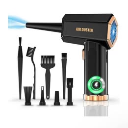 Air Duster - Electric Compressed Air Blower for Deep Cleaning Electronics & Keyboards