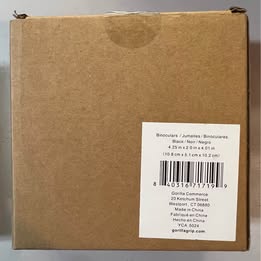 Gorilla Grip Compact Binoculars - Ultra-Compact Folding Binoculars with Slip-Resistant Grip