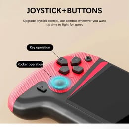 Game Joystick Controller Grip - Remote Sensing Gaming Handle for Mobile Devices