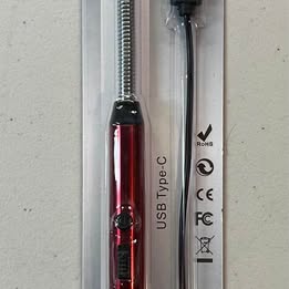 USB BBQ Lighter - Rechargeable Electric Arc Lighter with 360° Flexible Neck