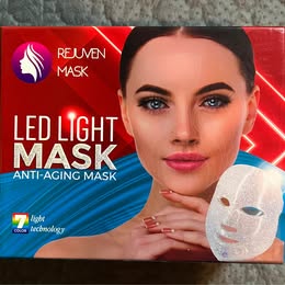 Rejuven LED Light Therapy Face Mask - Anti-Aging Photon Rejuvenation Beauty Device