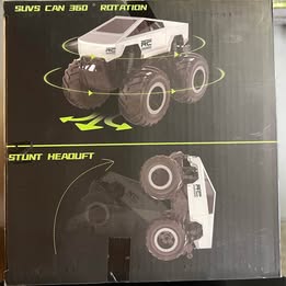 Heavy Armor Monster Truck - Large Wheel Armored Off-Road RC Vehicle