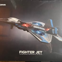 Fighter Jet RC Drone - Cool LED Lighting Effects & Dazzling Night Sky Performance