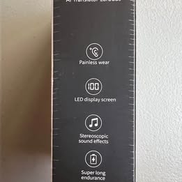 AI Translator Earbuds - Wireless Bluetooth Earbuds with Real-Time Translation (Model AI-M127)