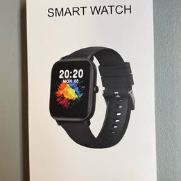 Smart Watch - Fitness Tracker with Heart Rate Monitor & Touch Screen